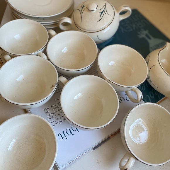 15 pieces set China Vintage Tea Set Sauce
all in great shape
unknown brand - Picture 9 of 9